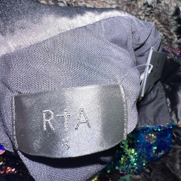 NWT $560 RTA Ansel Sequin Dress Ecstasy, size 8 - Picture 11 of 11